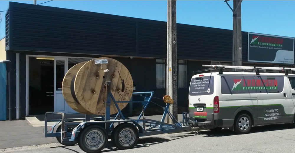 Streetview Of Thompson Electrical In Marlborough NZ